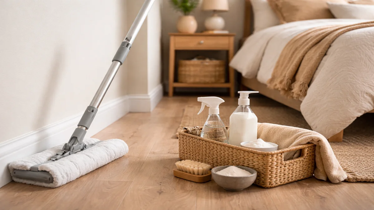 baseboard cleaning hack - professional product photography