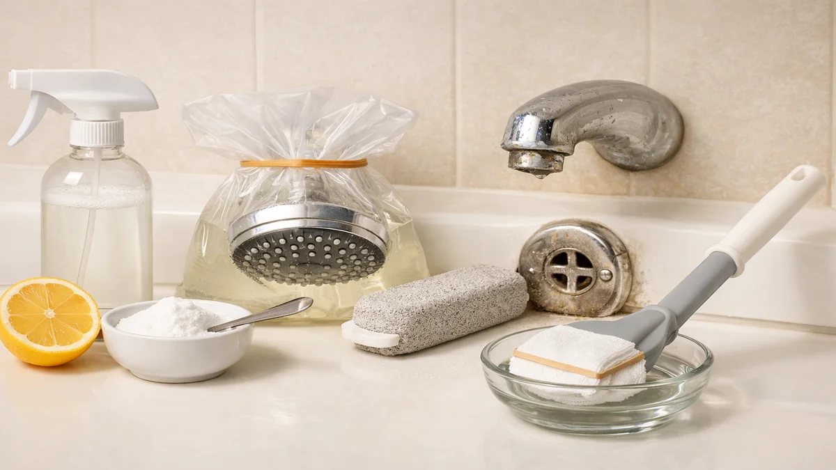 bathroom cleaning hacks - professional product photography