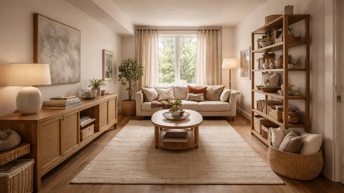 long narrow living room ideas - professional product photography