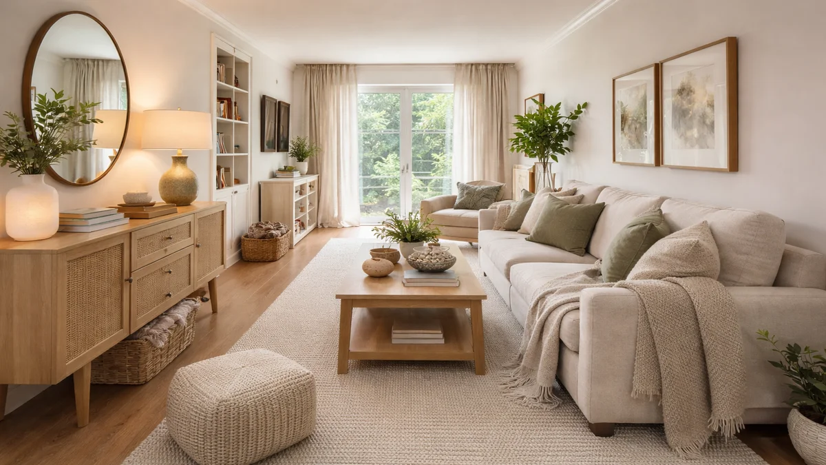 long narrow living room ideas - professional product photography