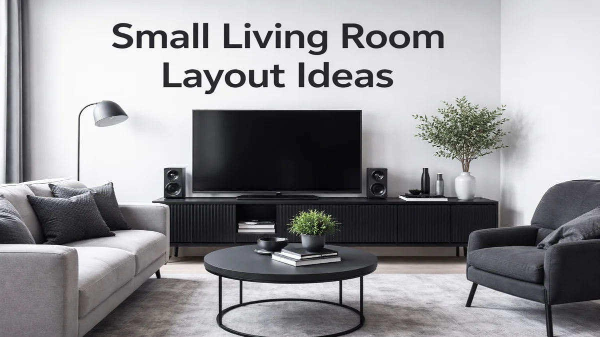 10 Best Small Living Room Layout Ideas (2026 Guide) - HavenWise Living