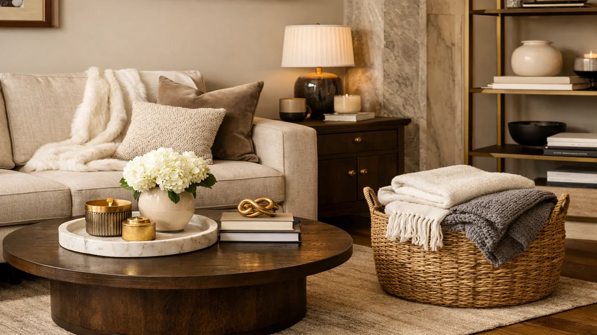 ways to make living room look expensive - professional product photography